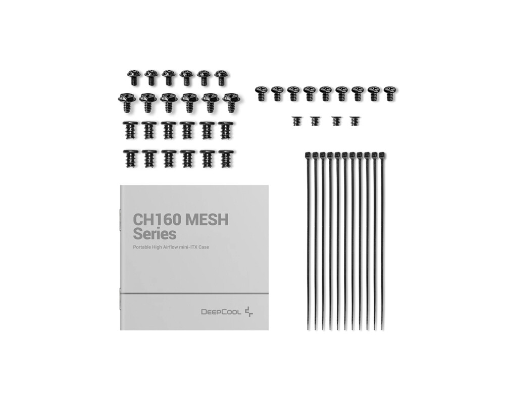 Кутия DeepCool mini-ITX - CH160 MESH 12