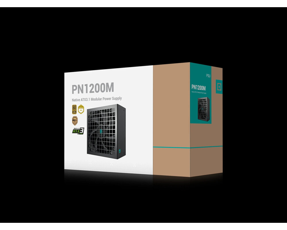 Захранване DeepCool ATX 3.1 PN1200-M 80+ Gold 9