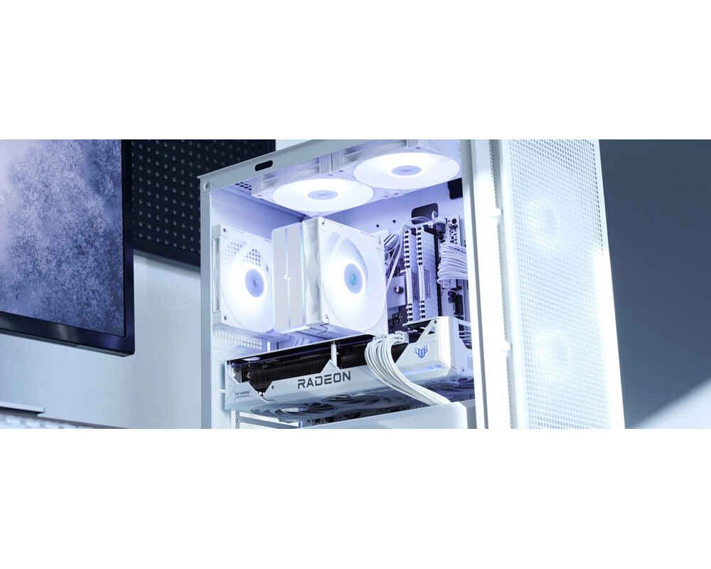 Охладител за процесор DeepCool AG400 White - Addressable RGB V... 15