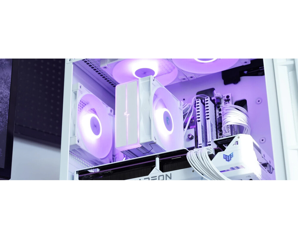Охладител за процесор DeepCool AG400 White - Addressable RGB V... 16