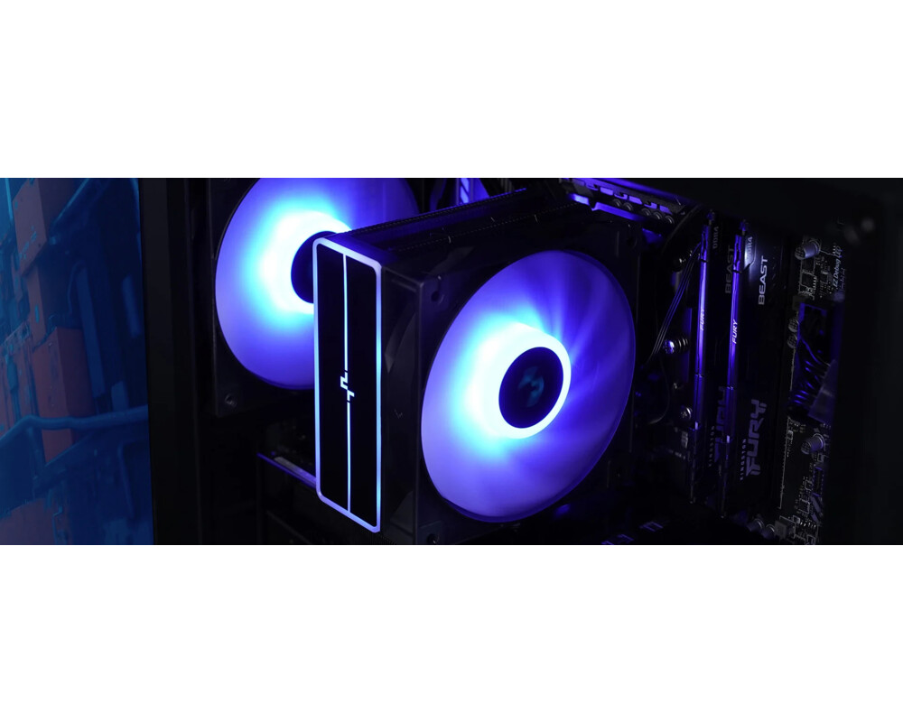 Охладител за процесор DeepCool AG400 Black - Addressable RGB V... 14
