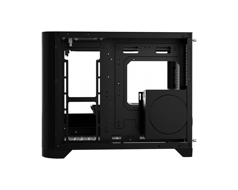Кутия 1stPlayer mATX - UV6 Black 6