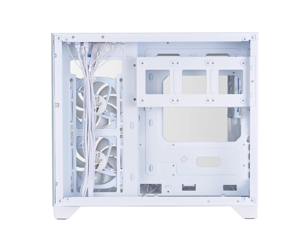 Кутия 1stPlayer mATX - MV6-TP White - 3 fans i... 7