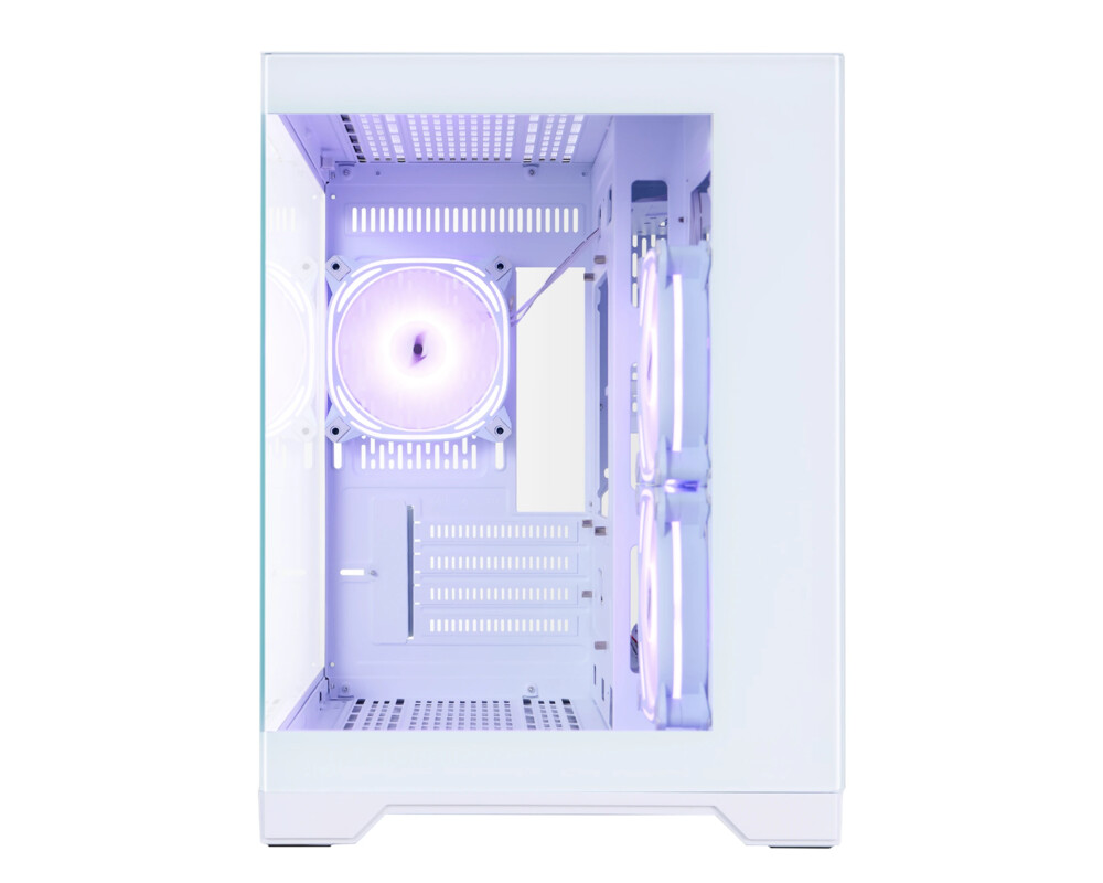 Кутия 1stPlayer mATX - MV6-TP White - 3 fans i... 3