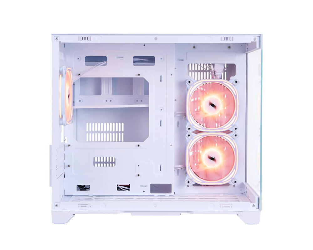 Кутия 1stPlayer mATX - MV6-TP White - 3 fans i... 5