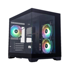  1stPlayer mATX - MV6-TP Black - 3 fans i... 823805 MV6-TP-BK-2FB7R-1FB7 на топ цена - PIC.bg