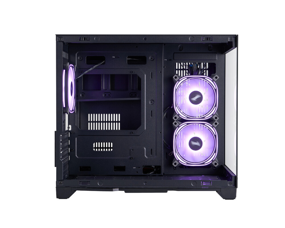 Кутия 1stPlayer mATX - MV6-TP Black - 3 fans i... 5
