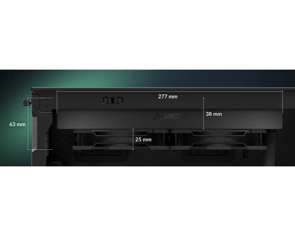 Охладител за процесор Arctic Liquid Freezer III Pro 240 A-RGB - Black 14