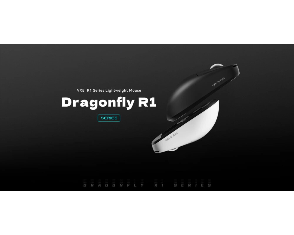 Мишка VXE професионална Wireless Gaming Mouse Dragonfly R1 Pro Max 1K 5