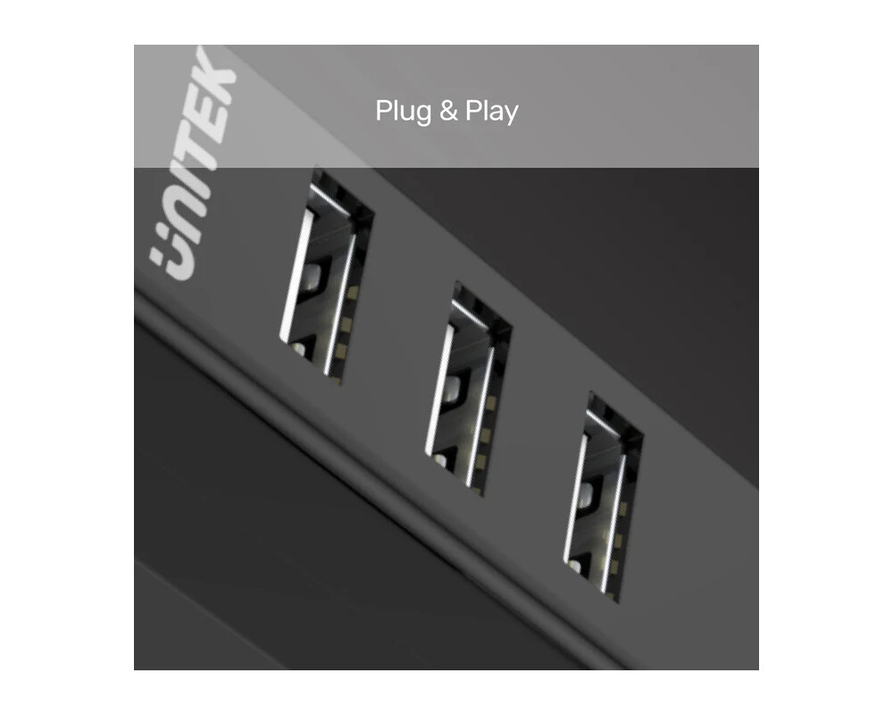 USB хъб Unitek USB 2.0 HUB 4 port - Y-2140 5
