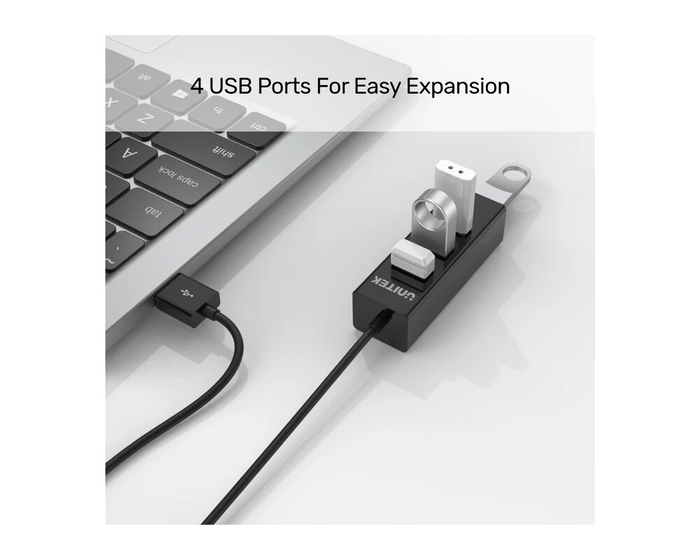 USB хъб Unitek USB 2.0 HUB 4 port - Y-2140 4