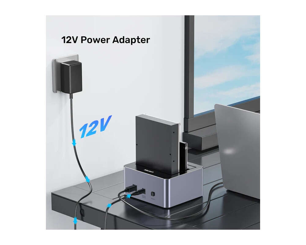 Аксесоар за съхранение Unitek докинг станция Storage - HDD Dock... 9