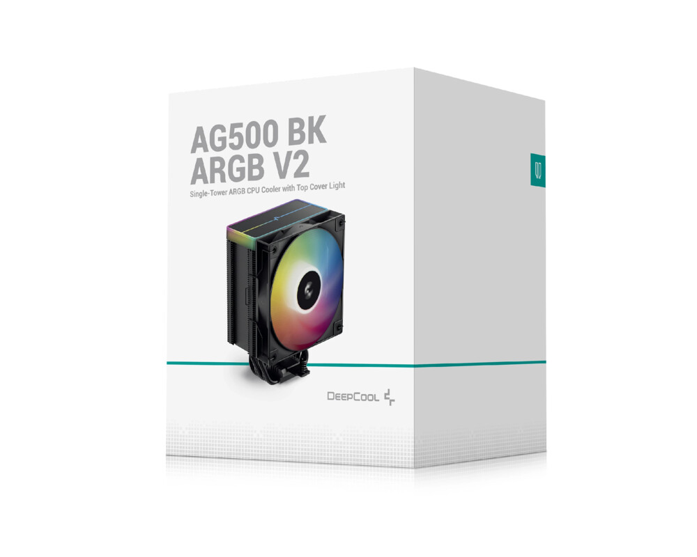 Охладител за процесор DeepCool AG500 BK - Addressable RGB V2 -... 10