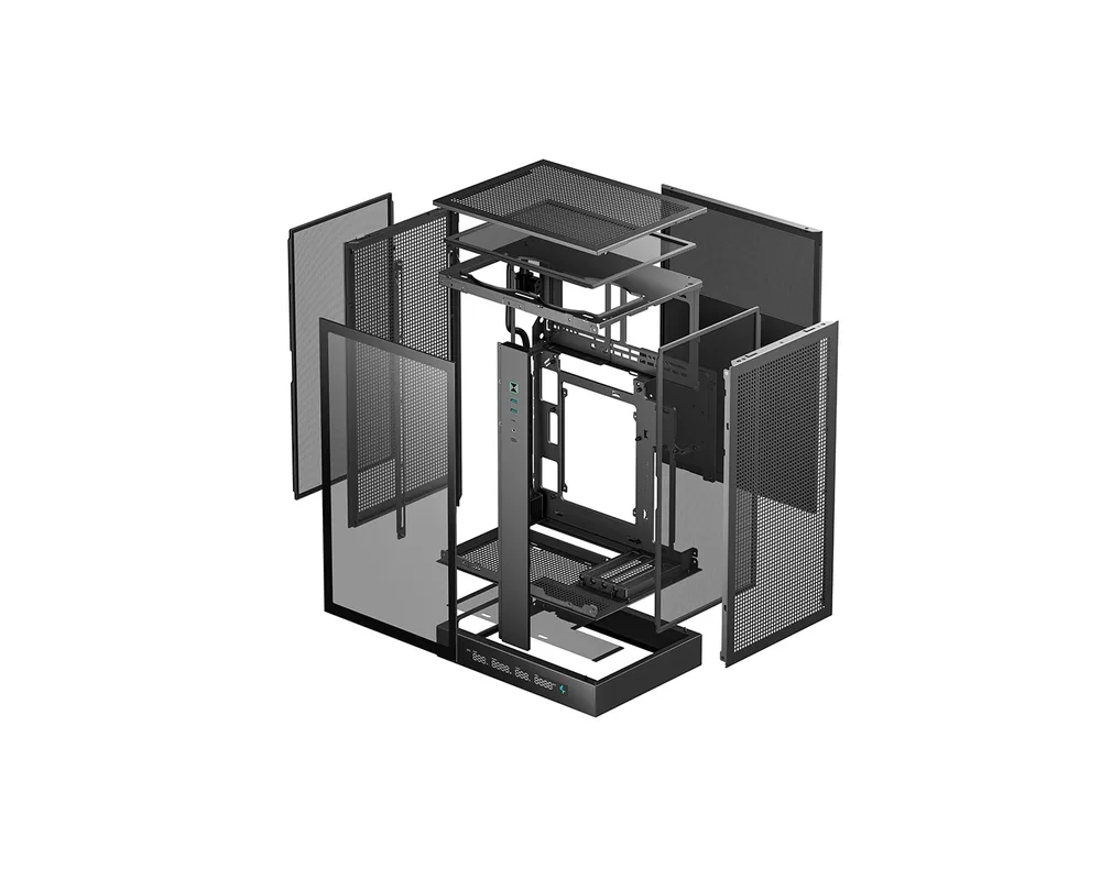 Кутия DeepCool mATX - CH270 DIGITAL 10