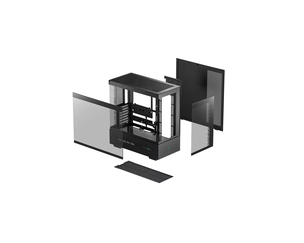 Кутия DeepCool ATX - CH690 DIGITAL Black 10