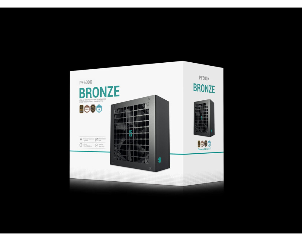Захранване DeepCool PF600X 80+ Bronze 8