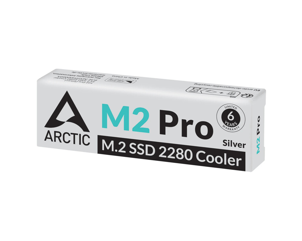 Аксесоар за съхранение Arctic охладител M.2 2280 SSD Cooler - M2 Pro 6