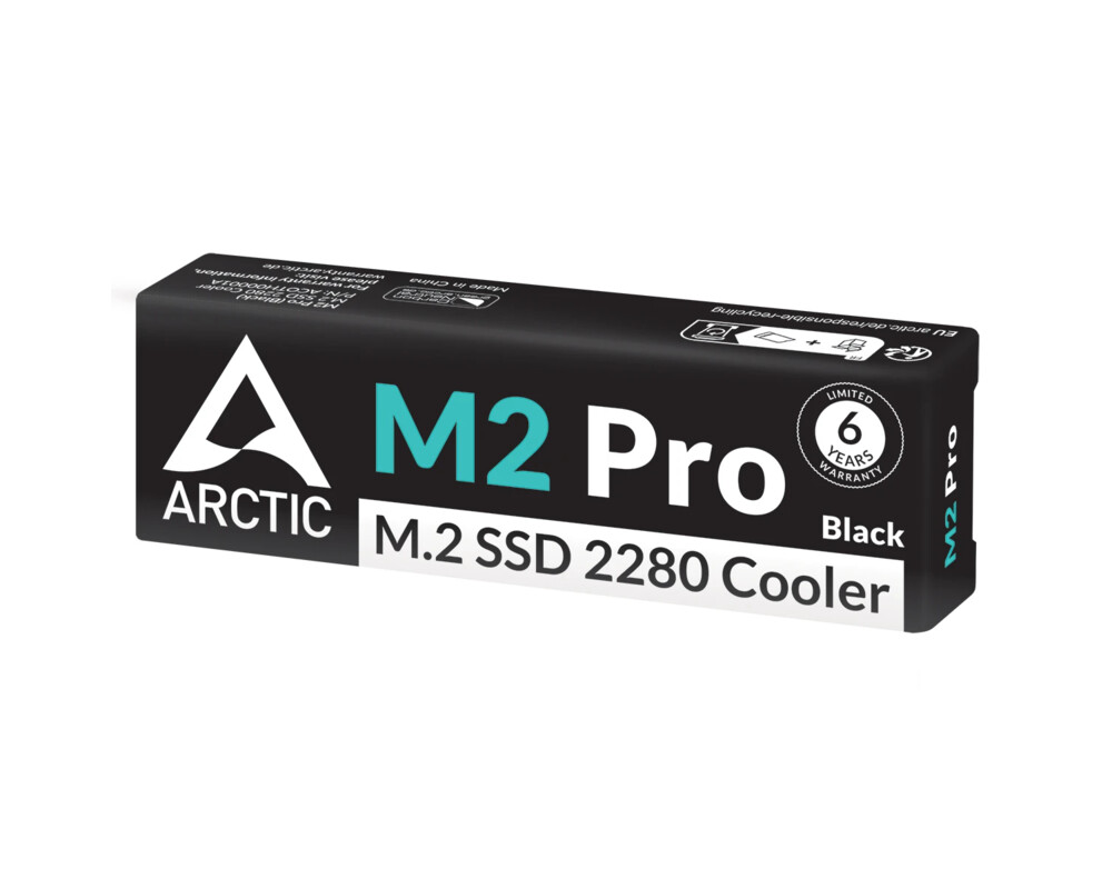Аксесоар за съхранение Arctic охладител M.2 2280 SSD Cooler - M2 Pro 6