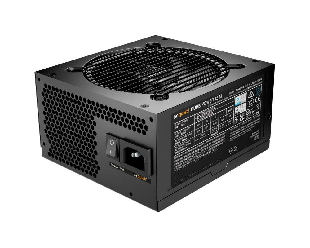 Захранване be quiet! ATX 3.1 Gold - Pure Power 13 M... 3