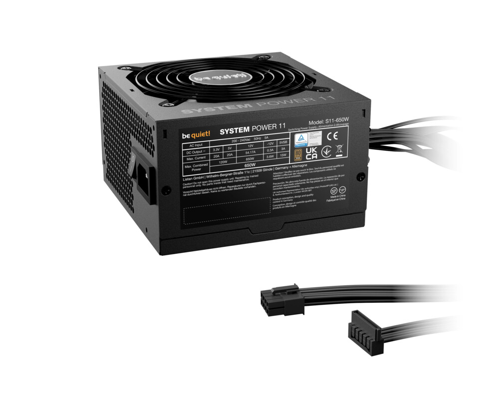 Захранване be quiet! ATX 3.1 Bronze - SYSTEM POWER... 2