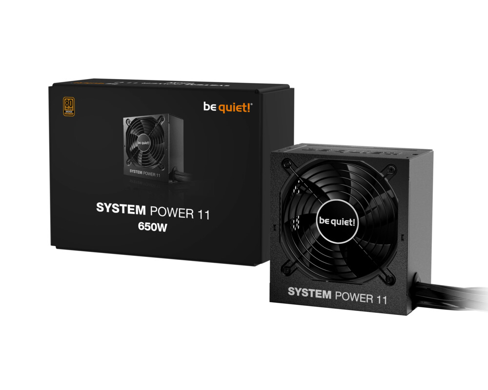 Захранване be quiet! ATX 3.1 Bronze - SYSTEM POWER... 3