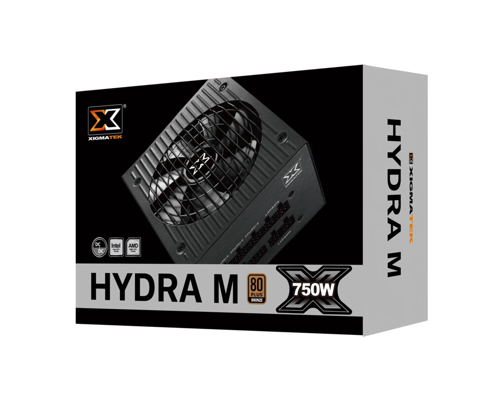 Захранване Xigmatek ATX Bronze - HYDRA M 750W 2