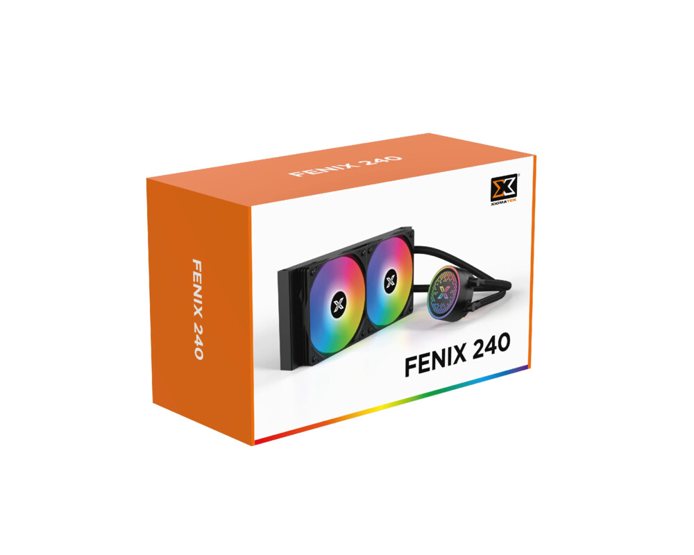 Охладител за процесор Xigmatek FENIX 240 - Addressable RGB 9