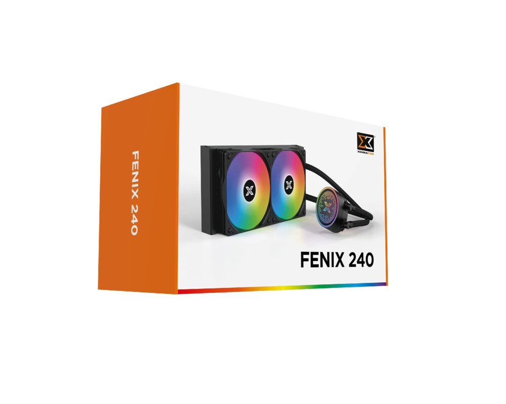 Охладител за процесор Xigmatek FENIX 240 - Addressable RGB 10