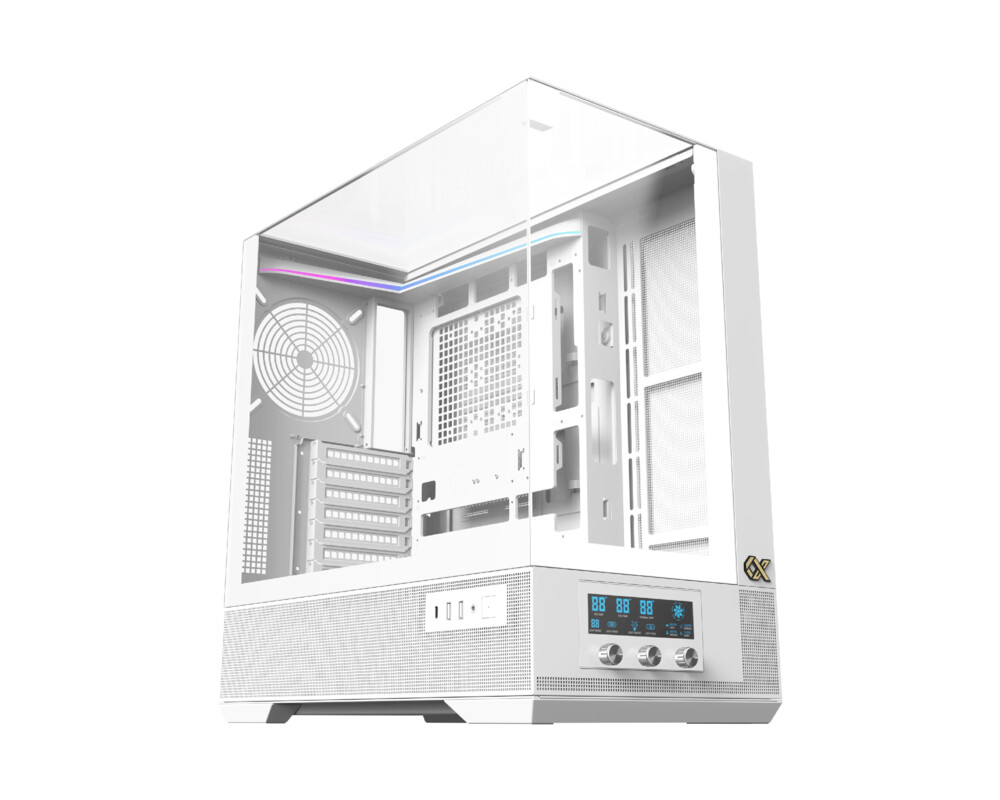 Кутия Xigmatek EATX - Vision Arctic - 7 ARGB Fans 9