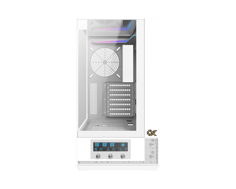 Кутия Xigmatek EATX - Vision Arctic - 7 ARGB Fans 4