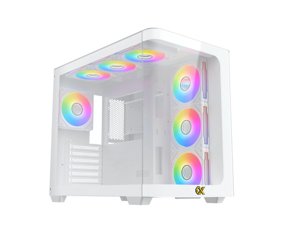 Кутия Xigmatek EATX - Pano Arctic - 7 ARGB Fan...