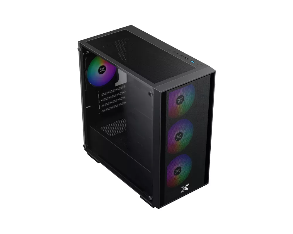 Кутия Xigmatek mATX - NYX Air II - 4 ARGB Fans 2