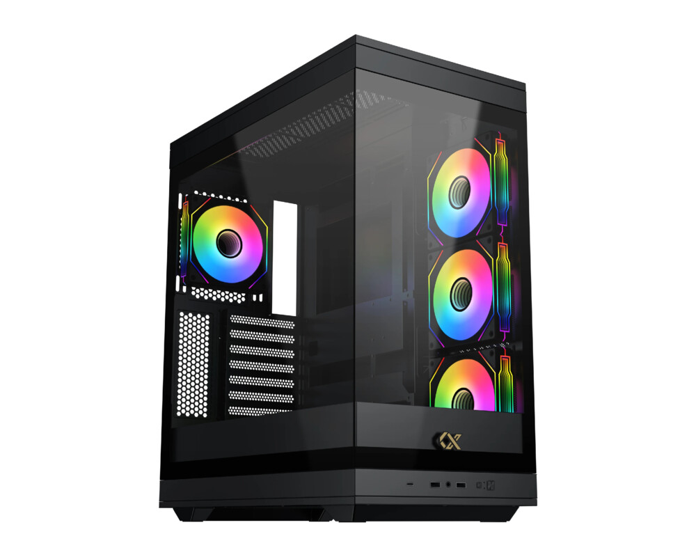 Кутия Xigmatek EATX - Meta - 4 x 120 mm ARGB f...