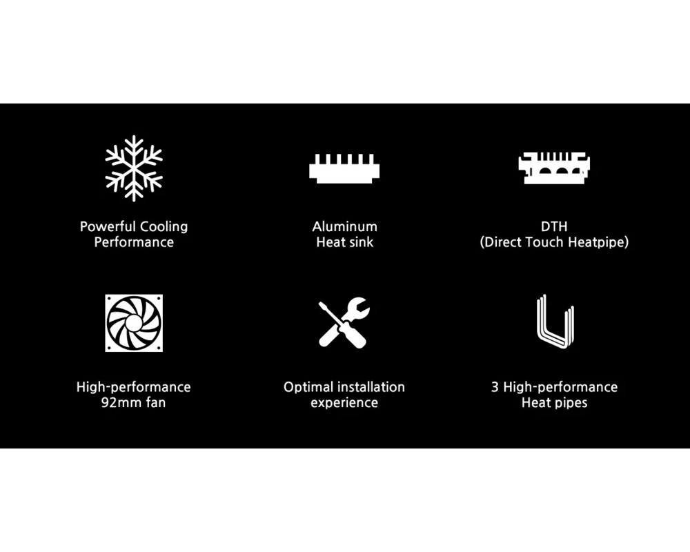 Охладител за процесор Zalman CNPS4X BLACK V2 - LGA1851/AM5 13