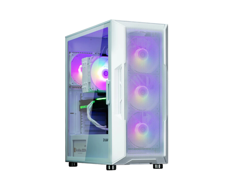 Кутия Zalman ATX - i3 NEO ARGB White - Mesh 3