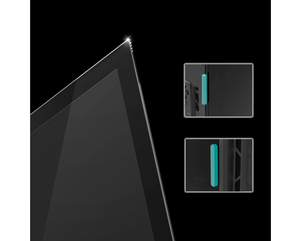 Кутия Zalman ATX - i3 NEO ARGB Black - Mesh 21