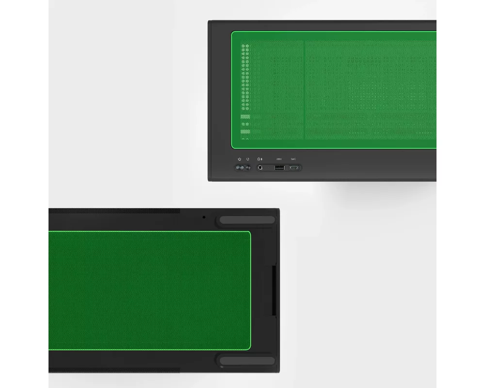 Кутия Zalman mATX - P10 NAMU BLACK - Wood 15