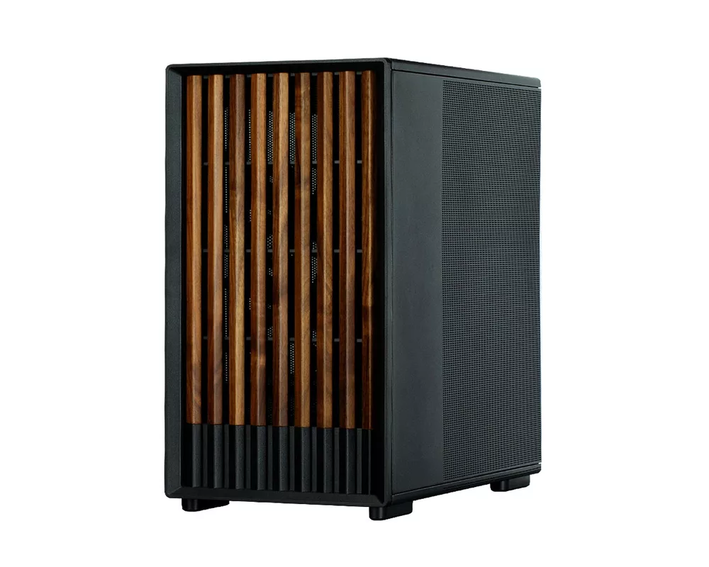 Кутия Zalman mATX - P10 NAMU BLACK - Wood 6