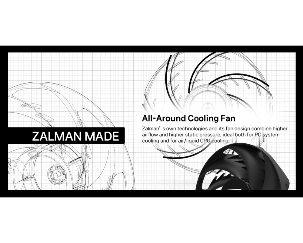 Охладител за процесор Zalman CNPS9X PERFORMA PLUS BLACK LGA185... 17