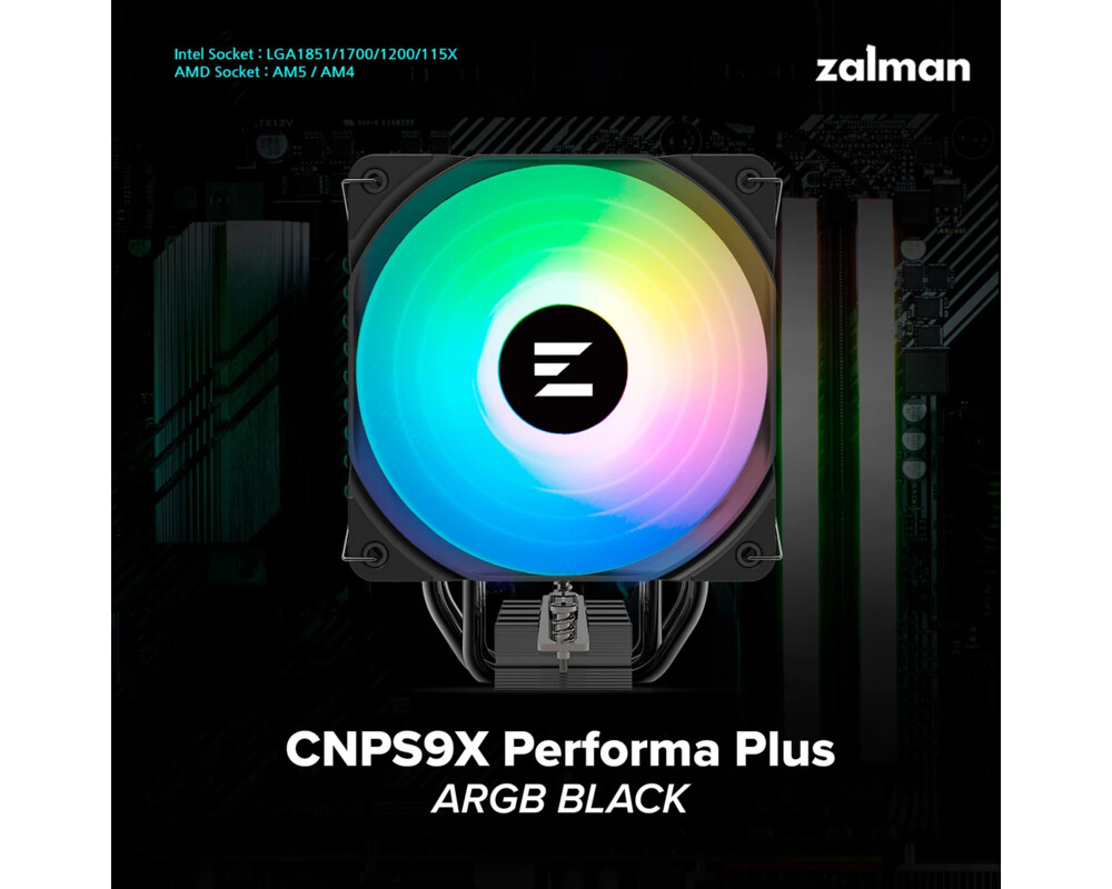 Охладител за процесор Zalman CNPS9X PERFORMA PLUS ARGB BLACK L... 13