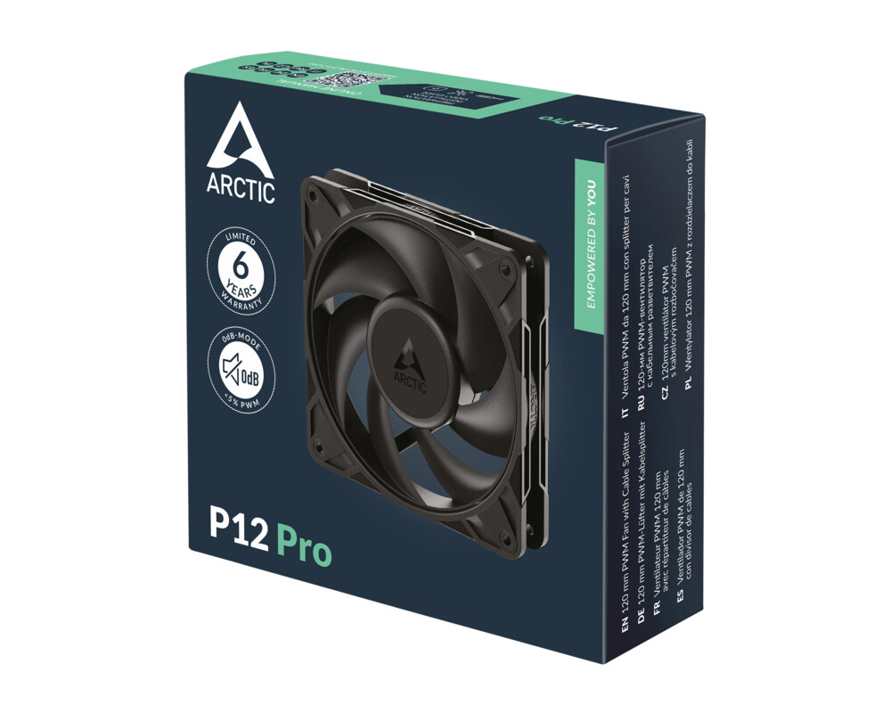 Вентилатор Arctic 120mm P12 Pro - 400-3000rpm 6