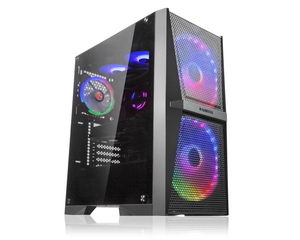 Кутия Raijintek ATX - SILENOS MS PRO - 2 x 200...