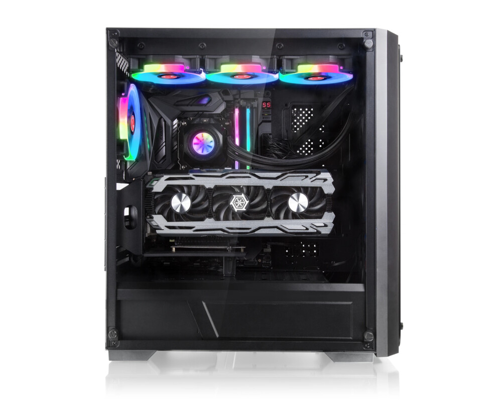 Кутия Raijintek EATX - PONOS TG4 - 4 x 120mm ARGB Fans 4