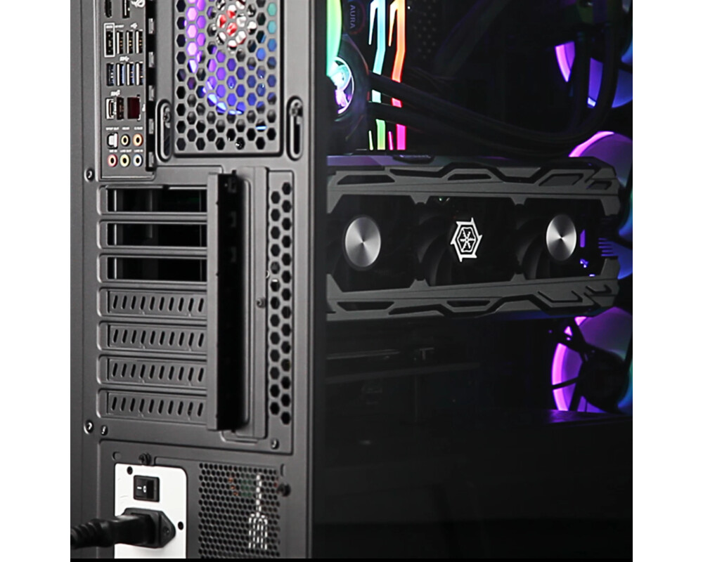 Кутия Raijintek EATX - PONOS TG4 - 4 x 120mm ARGB Fans 6