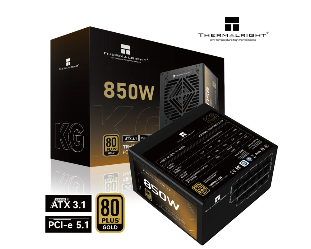 Захранване Thermalright ATX 3.1 850W Gold 5