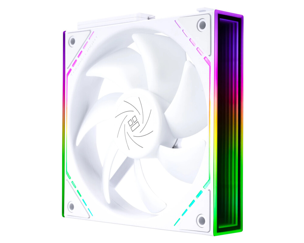 Вентилатор Thermalright Комплект вентилатори Pack 3-in-1 3x120mm - TL-M12QW x 3 - White 5