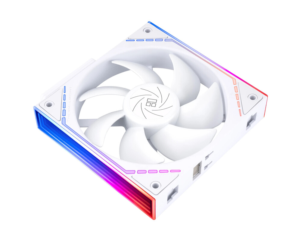 Вентилатор Thermalright Комплект вентилатори Pack 3-in-1 3x120mm - TL-M12QW x 3 - White 6
