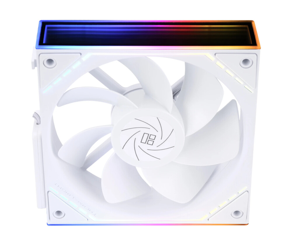 Вентилатор Thermalright Комплект вентилатори Pack 3-in-1 3x120mm - TL-M12QRW x 3 - White 8