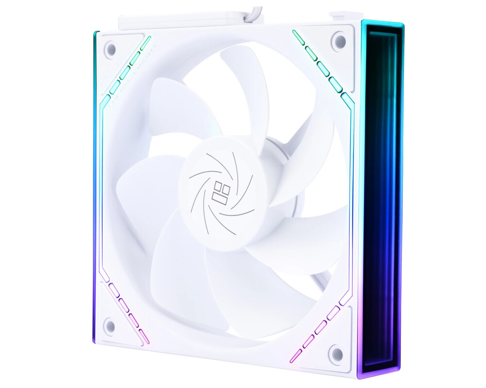 Вентилатор Thermalright Комплект вентилатори Pack 3-in-1 3x120mm - TL-M12QRW x 3 - White 6