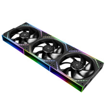  Thermalright Комплект вентилатори Pack 3-in-1 3x120mm - TL-M12Q x 3 - Infinity Mirror 836945 TL-M12Q-3 на топ цена - PIC.bg